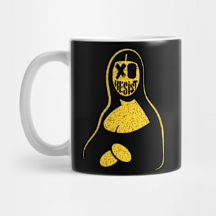 RESiST minimalist mona lisa Resist Mug